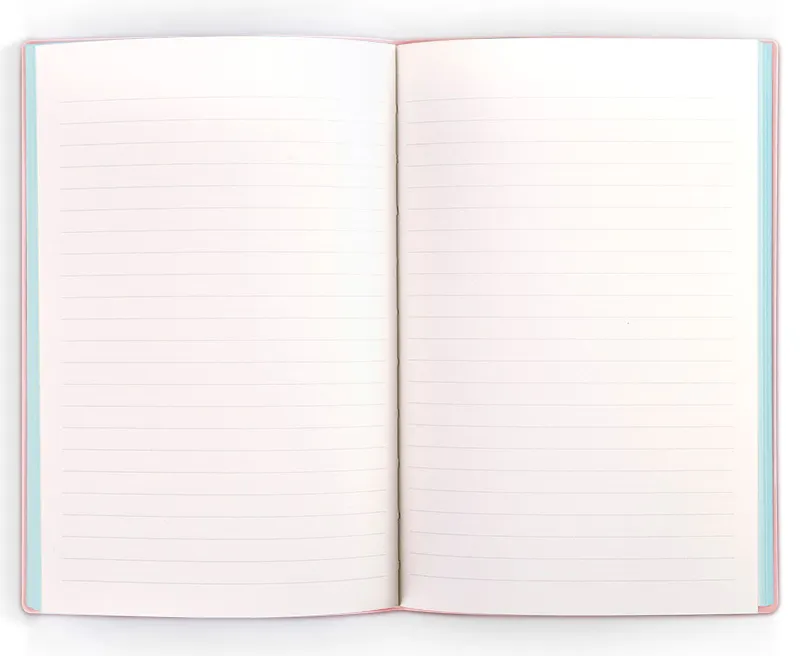 Блокнот Deli 22283LT-PINK 210х143мм искусст. кожа 96л светло-розовый