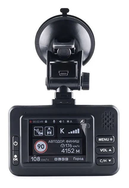 Видеорегистратор с радар-детектором Incar SDR-40 Tibet GPS черный