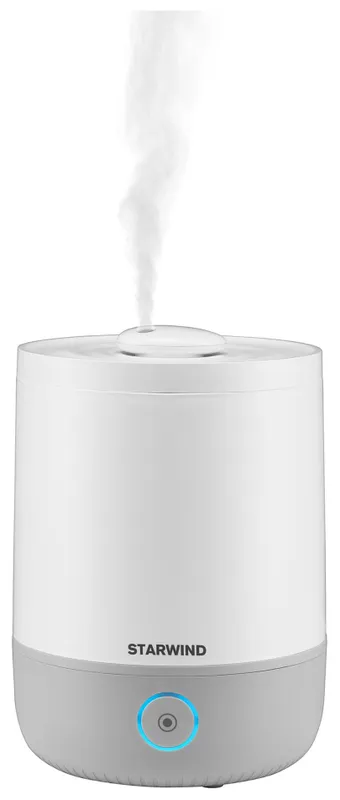 Увлажнитель воздуха Starwind SHC1523 30Вт (ультразвуковой) белый/серый