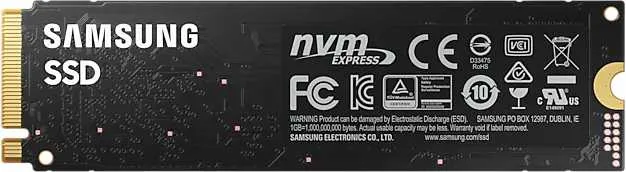 Твердотельный накопитель SSD M.2 (PCI-E NVMe) 1Tb (1024GB) Samsung 980 (R3500/W3000MB/s) (MZ-V8V1T0BW) 1year