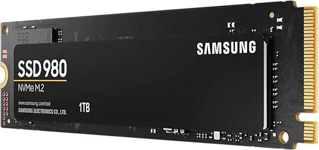 Твердотельный накопитель SSD M.2 (PCI-E NVMe) 1Tb (1024GB) Samsung 980 (R3500/W3000MB/s) (MZ-V8V1T0BW) 1year