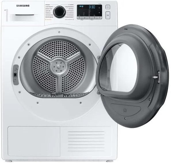 Сушильная машина Samsung DV90TA040AE/LP кл.энер.:A++ макс.загр.:9кг белый