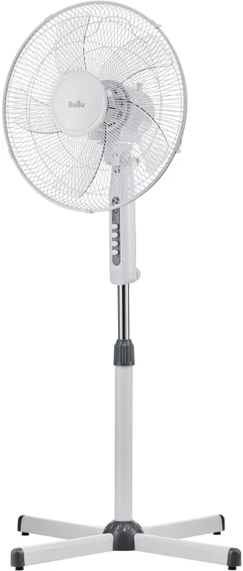 Вентилятор напольный Ballu BFF801 45Вт скоростей:3 белый/серый