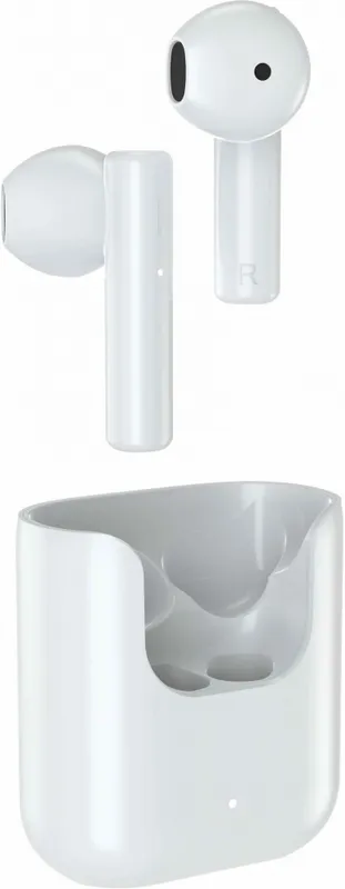 Гарнитура вкладыши QCY T12 белый беспроводные bluetooth в ушной раковине