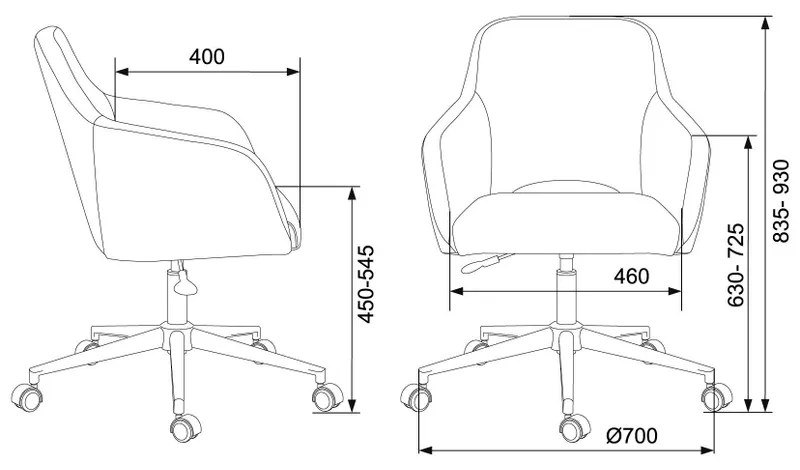 Кресло Бюрократ CH-380SL серая жемчужина Italia 26 крестов. металл хром