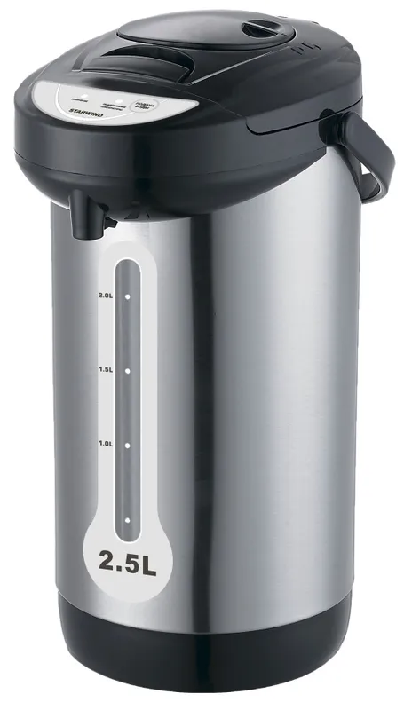 Термопот Starwind STP1820 2.5л. 600Вт серебристый/черный