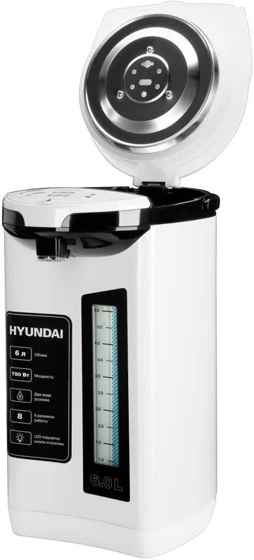 Термопот Hyundai HYTP-4850 6л. 750Вт белый/черный
