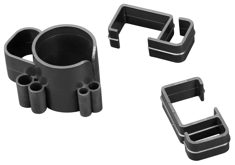 Кронштейн для мониторов ЖК Buro BU-M051-M черный 17"-32" макс.8кг крепление к столешнице поворот и наклон