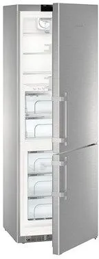 Холодильник Liebherr CBNes 5775 нержавеющая сталь (двухкамерный)