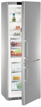 Холодильник Liebherr CBNes 5775 нержавеющая сталь (двухкамерный)