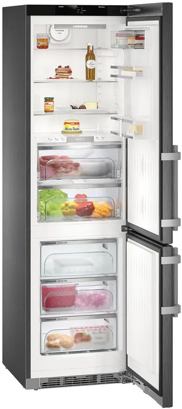Холодильник Liebherr CBNbs 4875 черная сталь (двухкамерный)