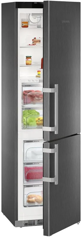 Холодильник Liebherr CBNbs 4875 черная сталь (двухкамерный)
