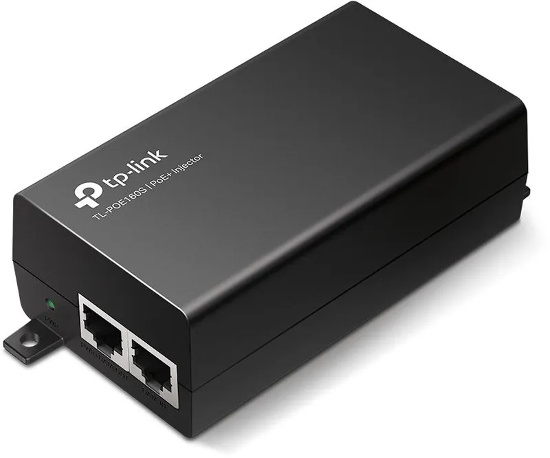Инжектор PoE TP-Link POE160S 10/100/1000BASE-T 48В(DC)