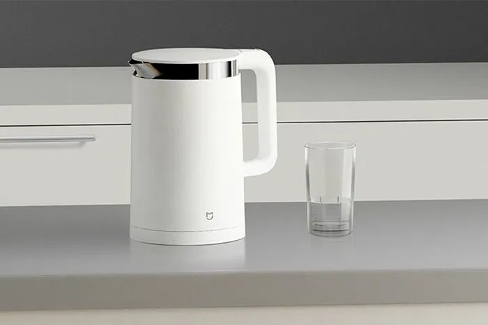 Чайник электрический Xiaomi Mi Smart Kettle Pro 1.5л. 1800Вт белый корпус: металл/пластик (BHR4198GL)