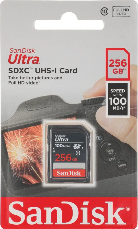 Флеш карта SDXC 256GB Sandisk SDSDUNR-256G-GN3IN Ultra