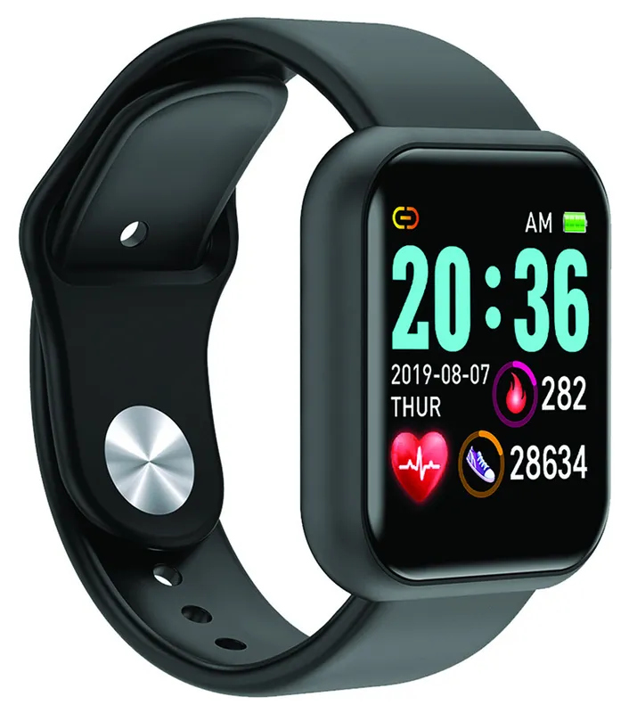 Смарт-часы Digma Smartline R1 1.3" TFT корп.черный рем.черный (R1B)