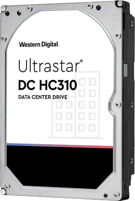 Жесткий диск Western Digital Ultrastar DC HС310 HDD 3.5" SATA 4Tb, 7200rpm, 256MB buffer, 512e (HUS726T4TALE6L4 HGST), 1 year
