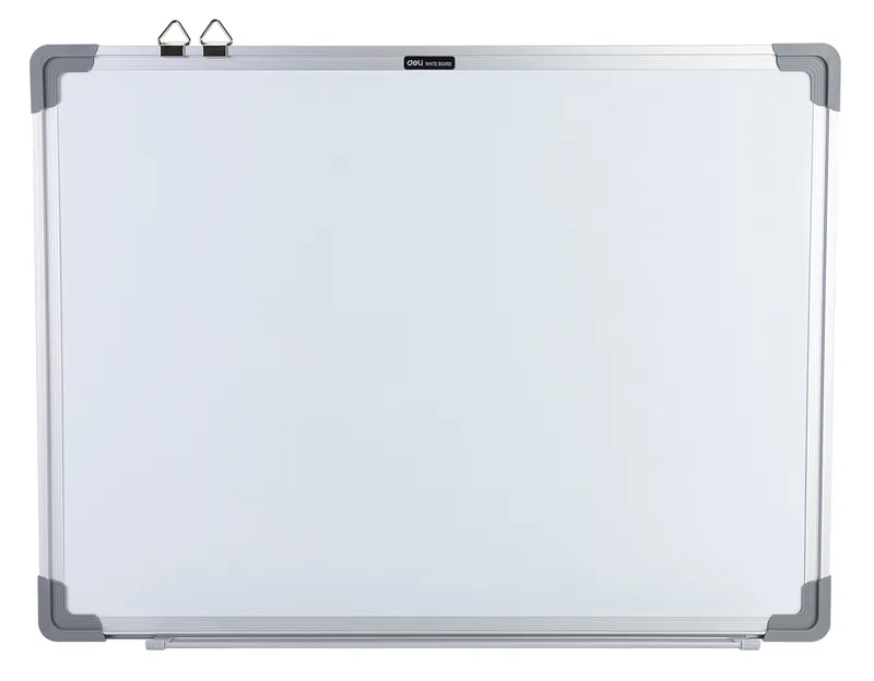 Доска магнитно-маркерная Deli EV900 магнитно-маркерная лак белый 90x120см