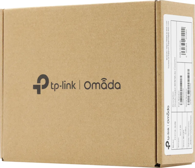 Медиаконвертер TP-Link FC311B-2 WDM 1000Mbit RJ45 до 2km
