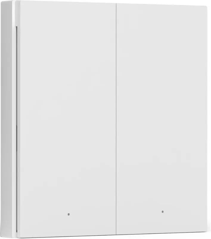 Умный выключатель Aqara Wireless Remote Switch H1 2-хкл. белый (WRS-R02)