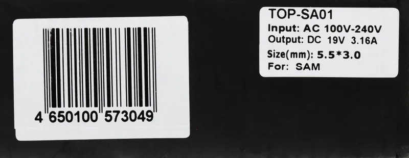 Блок питания TopON 63781 60W 19V-19V 3.16A от бытовой электросети