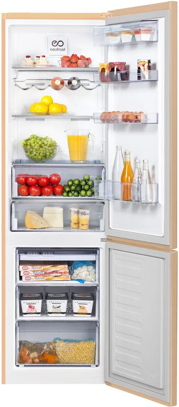 Холодильник Beko RCNK365E20ZSB бежевый (двухкамерный)
