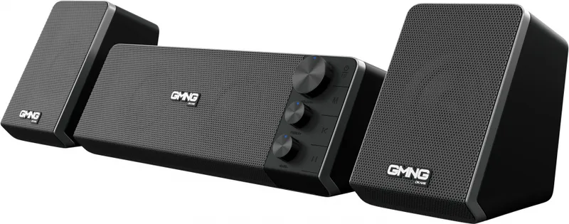 Колонки Оклик OK-450 2.1 черный 15Вт BT портативные