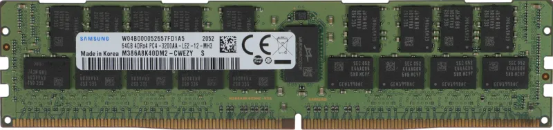 Оперативная память Samsung DDR4  64GB LRDIMM (PC4-25600) 3200MHz ECC Reg Load Reduced 1.2V (M386A8K40DM2-CWE) 1 year, OEM