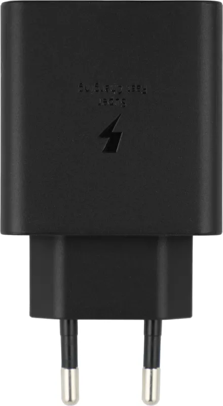Сетевое зар./устр. Samsung EP-TA220NBEGRU 3A (PD) USB-C/USB-A универсальное черный