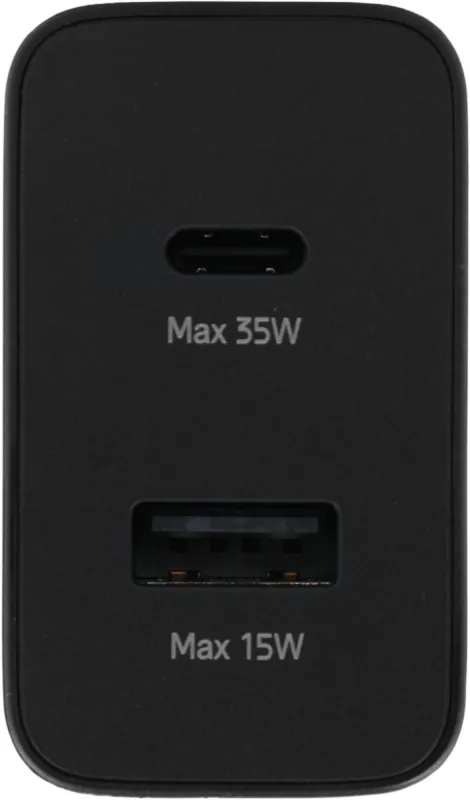 Сетевое зар./устр. Samsung EP-TA220NBEGRU 3A (PD) USB-C/USB-A универсальное черный