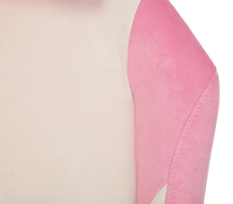 Кресло игровое Zombie EPIC PRO Fabric белый/розовый с подголов. крестов. пластик пластик белый