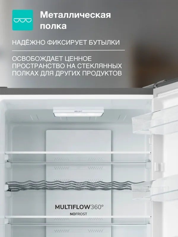 Холодильник Gorenje NRK620FAXL4 серый (двухкамерный)