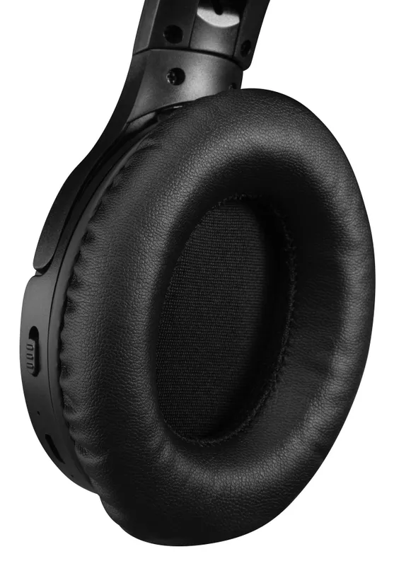 Гарнитура накладные Digma BT-20 ANC черный беспроводные bluetooth оголовье (BT20)