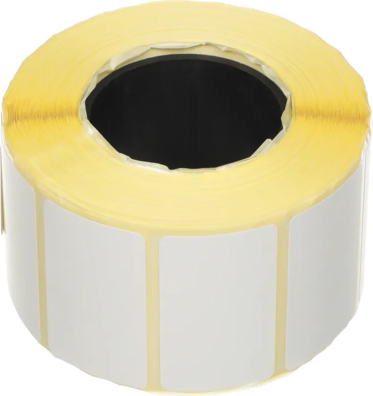 Термоэтикетки Cactus Eco CS-TE43251000 сег.:43x25мм самоклей. д.вн.рул.80мм д.вт.40мм 1000шт/рул белый