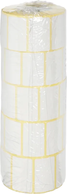 Термоэтикетки Cactus Eco CS-TE43251000 сег.:43x25мм самоклей. д.вн.рул.80мм д.вт.40мм 1000шт/рул белый