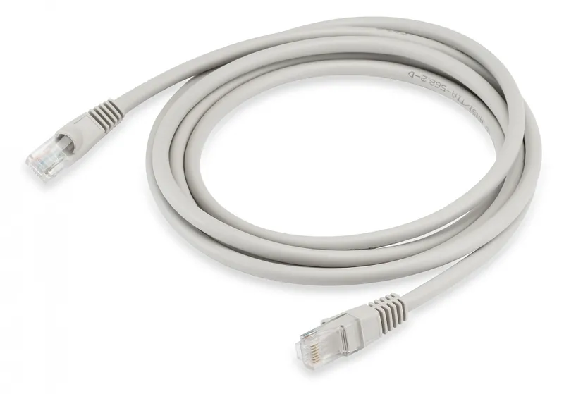Патч-корд Buro UTP-6-2M-G UTP 4 пары cat.6 CCA molded 2м серый RJ-45 (m)-RJ-45 (m)