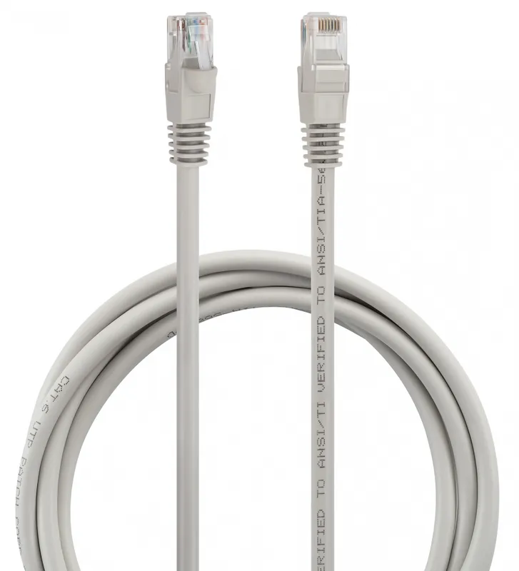 Патч-корд Buro UTP-6-2M-G UTP 4 пары cat.6 CCA molded 2м серый RJ-45 (m)-RJ-45 (m)