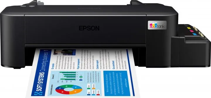 Принтер струйный Epson L121 (C11CD76414) A4 черный (C11CD76414)
