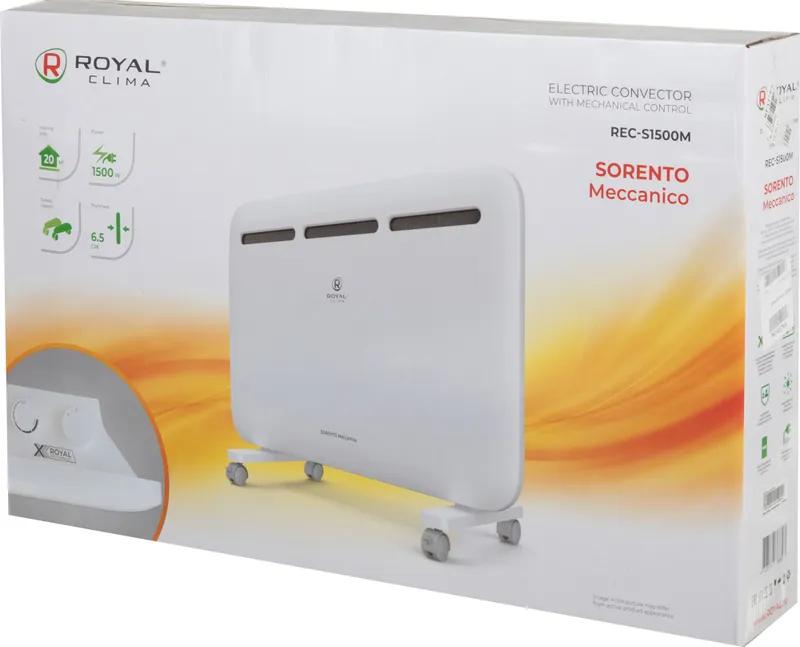Конвектор Royal Clima Sorento Meccanico REC-S1500M 1500Вт белый