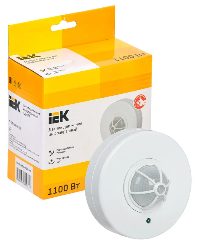 Датчик движ. IEK LDD11-024-1100-001 белый