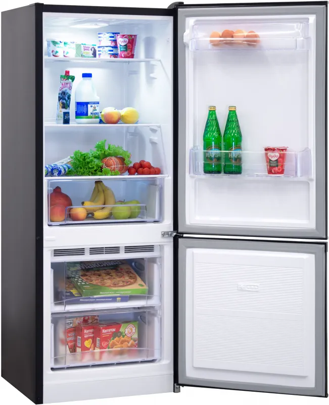 Холодильник Nordfrost NRB 121 232 черный матовый (двухкамерный)