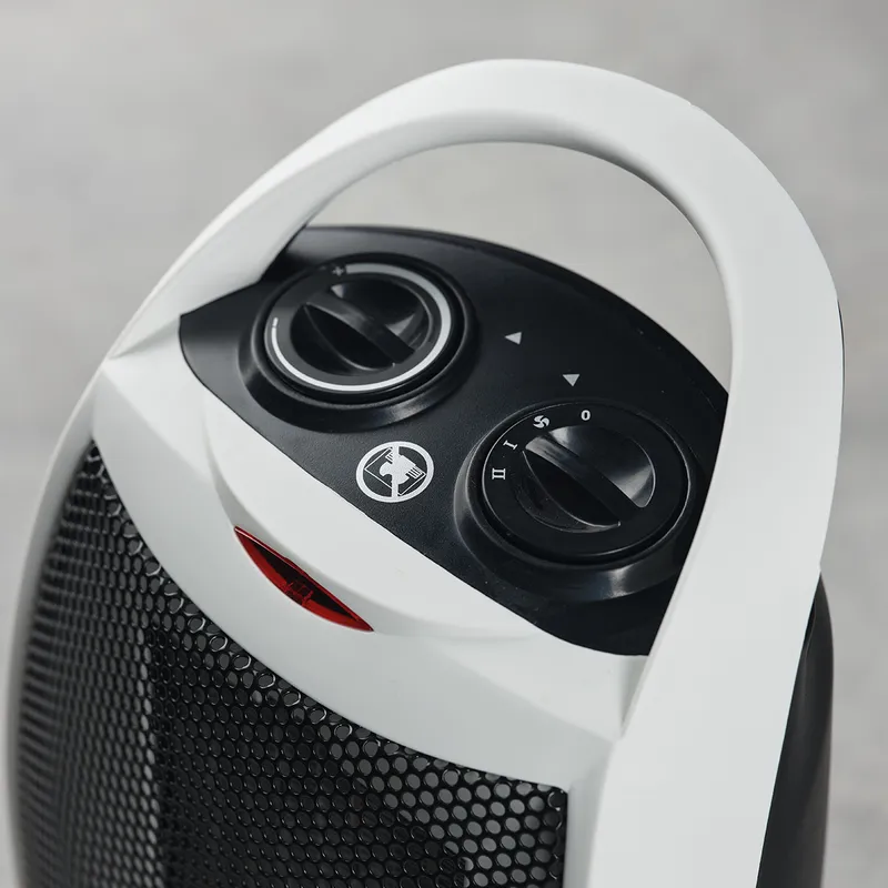 Тепловентилятор Scarlett SC-FH1.512MC 1500Вт белый/серый