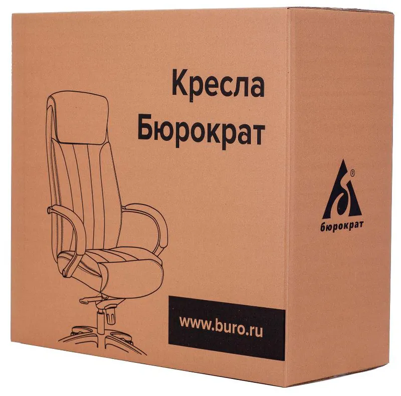 Кресло руководителя Бюрократ T-9927WALNUT горчичный кожа крестов. металл/дерево