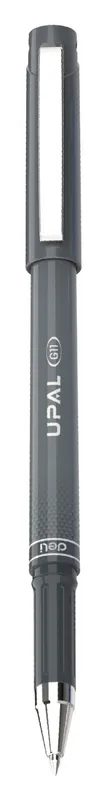 Ручка гелев. Deli Upal EG11-BK т.серый d=0.7мм черн. черн.