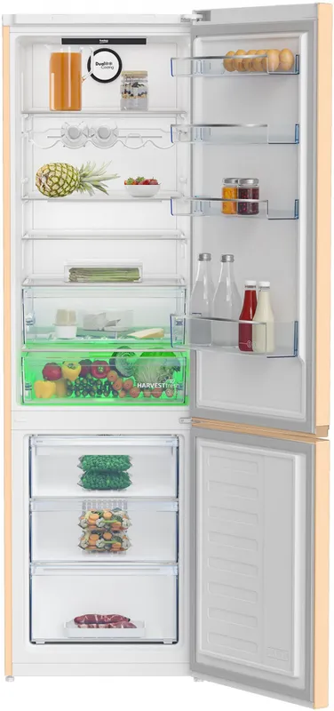 Холодильник Beko B3RCNK402HSB бежевый (двухкамерный)