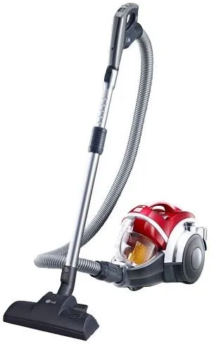 Пылесос LG VC73188NELR 1800Вт красный/черный