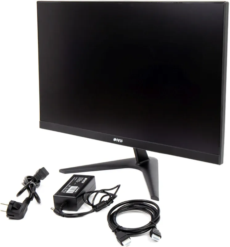 Монитор Hiper 23.8" EasyView FH2401 черный IPS LED 5ms 16:9 HDMI M/M матовая 250cd 178гр/178гр 1920x1080 75Hz FreeSync VGA FHD 2.75кг
