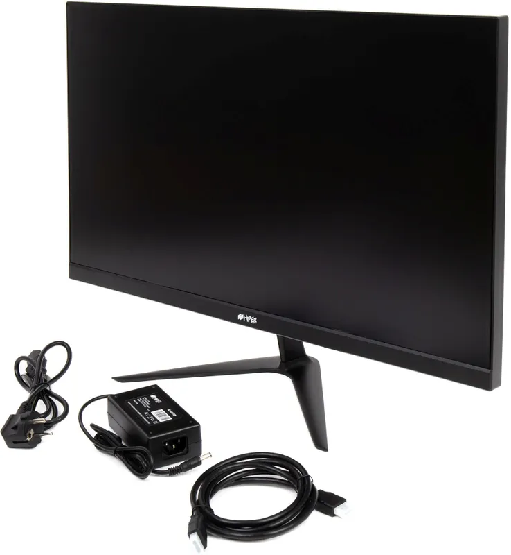 Монитор Hiper 27" EasyView FH2701 черный IPS LED 5ms 16:9 HDMI M/M матовая 250cd 178гр/178гр 1920x1080 75Hz FreeSync DP FHD 3.6кг