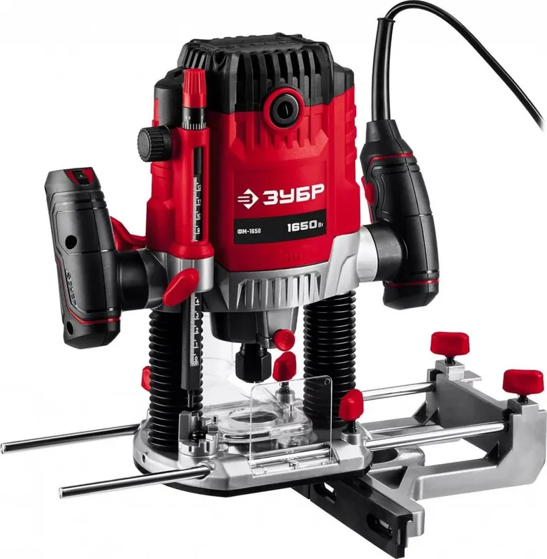 Фрезер Зубр ФМ-1650 1650Вт 26000об/мин макс.ход:50мм