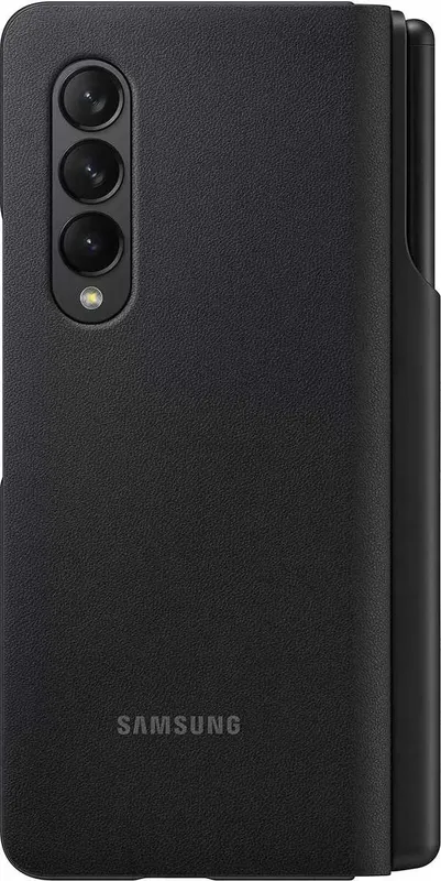 Чехол (клип-кейс) Samsung для Samsung Galaxy Z Fold3 Flip Cover with Pen черный (EF-FF92PCBEGRU)